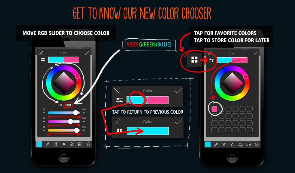 How to use Color Chooser